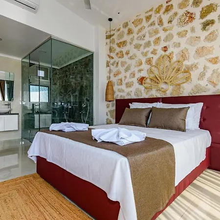 Zen - 2 Bedroom With Jacuzzi In Kalkan Caykoey 빌라 *